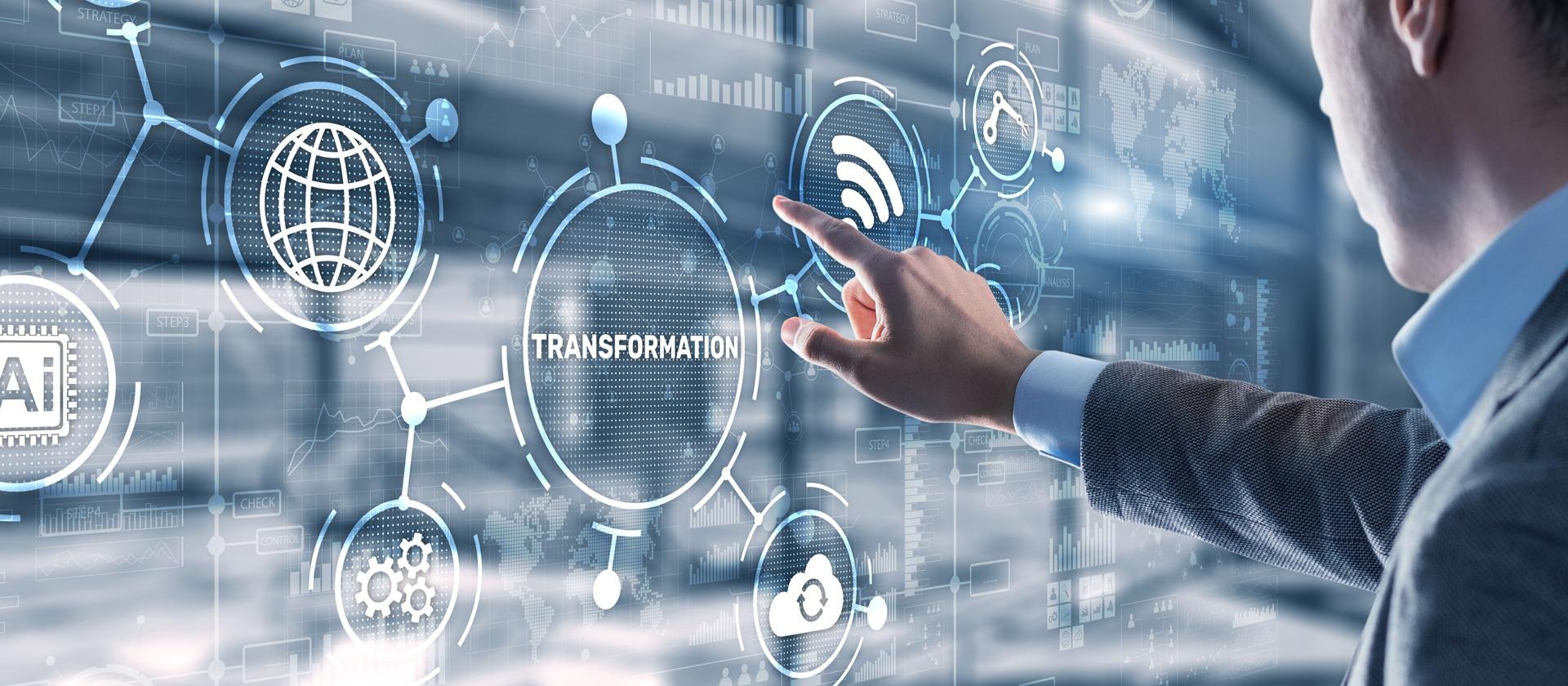 Digitale Transformation mit Zollsoftware visualisiert