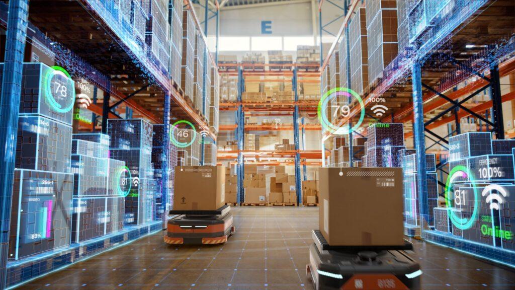 Digitale Logistik mit autonomen Verpackungssystemen